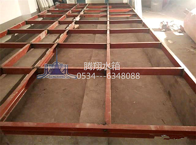 石家莊國際貿易城(石家莊西兆通鎮(zhèn))A區(qū)不銹鋼水箱槽鋼底座基礎
